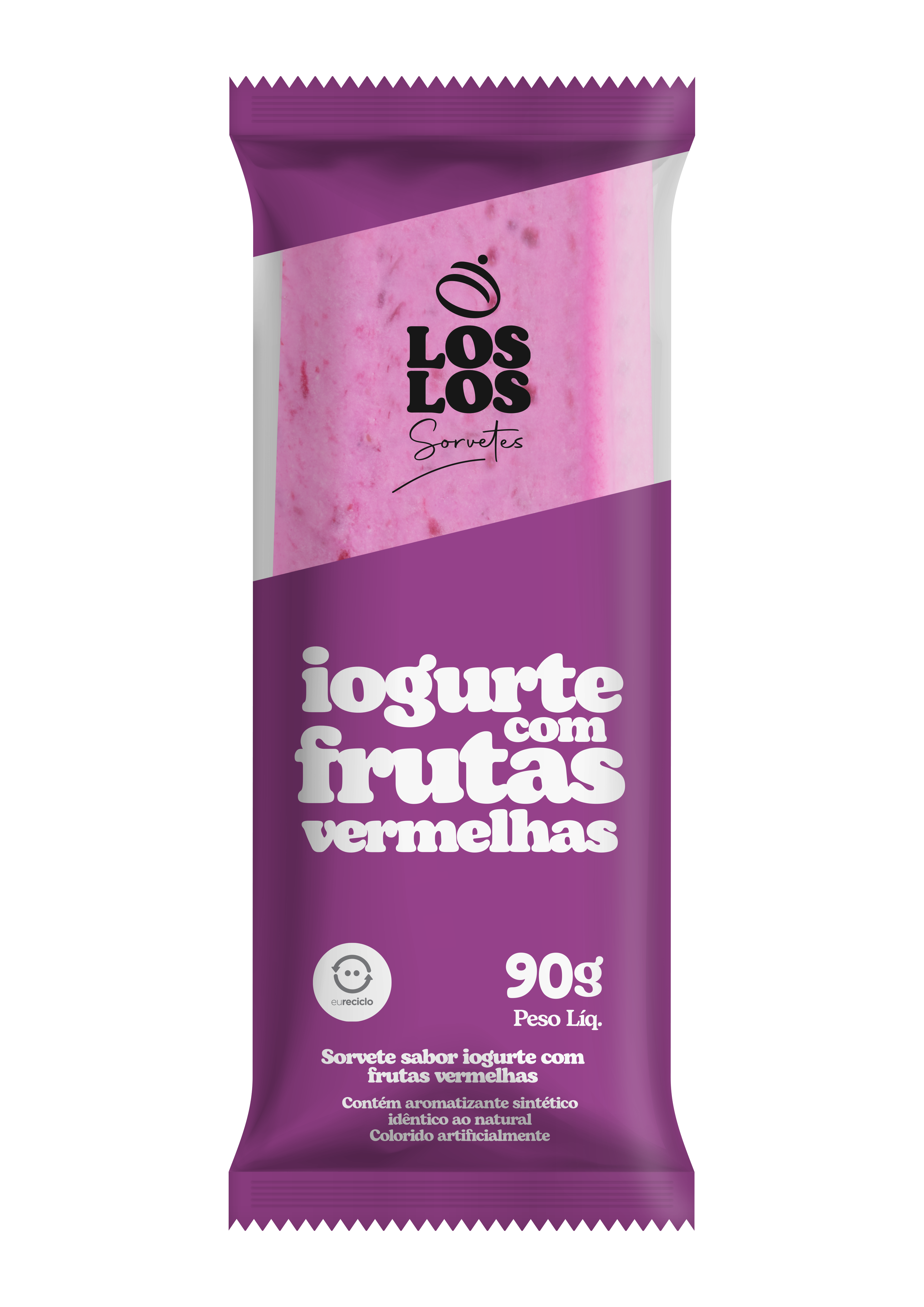 Iogurte com Frutas Vermelhas